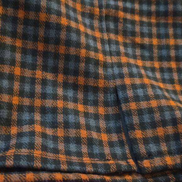 ANN TAYLOR Loft Plaid Wool Blend Academia Career Wear Pencil Skirt Size 4 - Picture 7 of 7